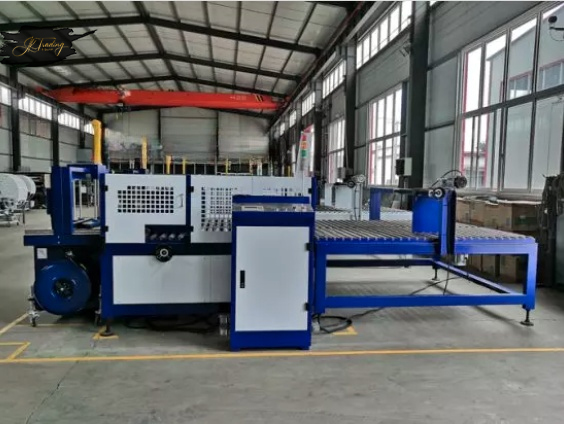 Automatic PP Belt Strapper Corrugated Box Tying Bundling Machine